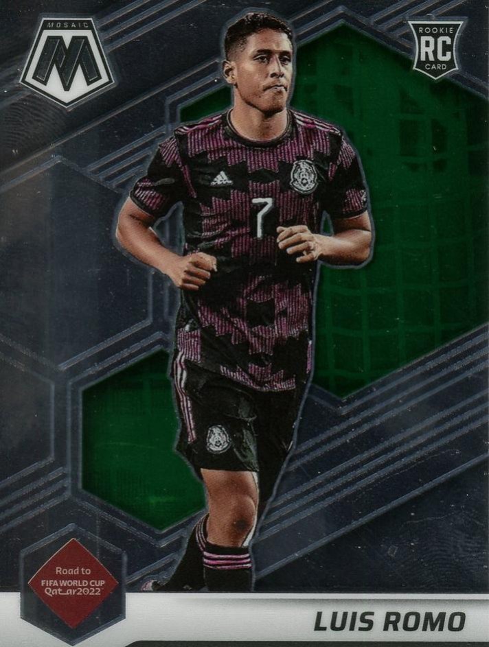 Luis Romo 2021 Panini Mosaic Road to FIFA World Cup