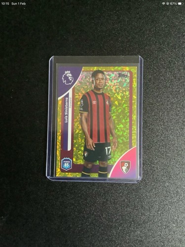 Luis Sinisterra 2025 Topps Premier League Numbered /299