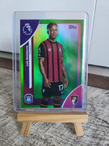 Luis Sinisterra 2025 Topps Premier League Refractor /99