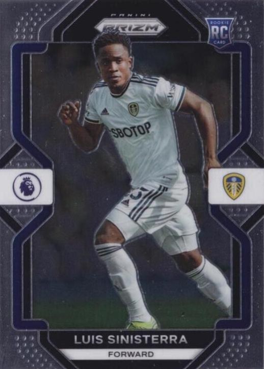 Luis Sinisterra 2022 Panini Prizm Premier League 38