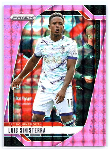Luis Sinisterra 2024 Panini Prizm Premier League Pink Mosaic