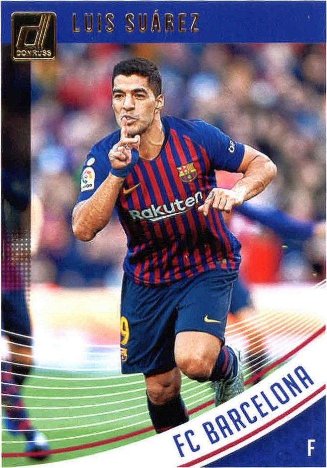 Luis Suarez 2018 Panini Donruss Soccer 1