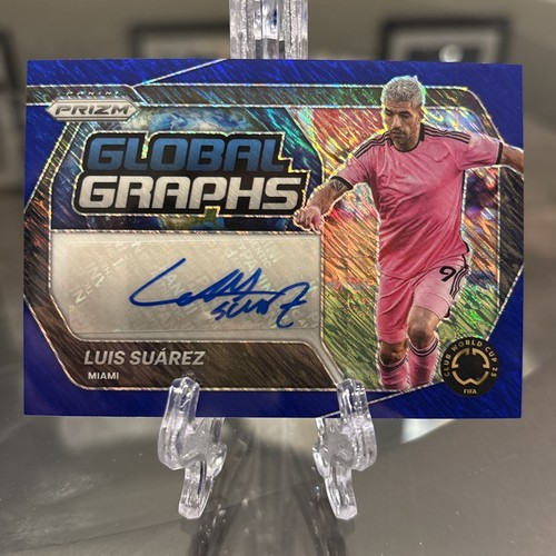 Luis Suarez 2025 Panini Prizm FIFA Club World Cup Blue Shimmer