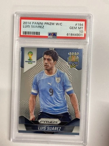 Luis Suarez 2014 Panini Prizm World Cup