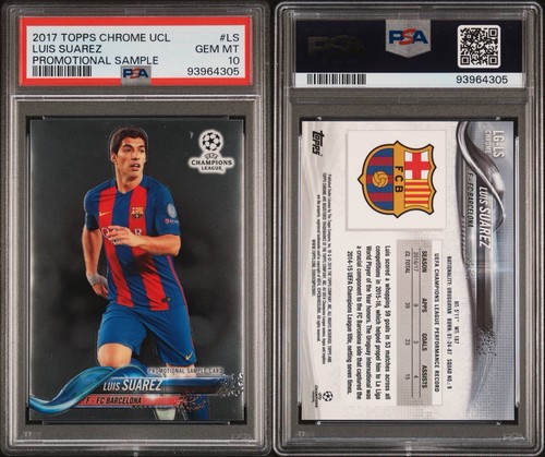 Luis Suárez 2017 Topps Chrome