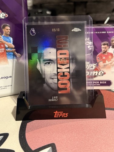 Luis Suárez 2026 Topps Chrome Premier League /10