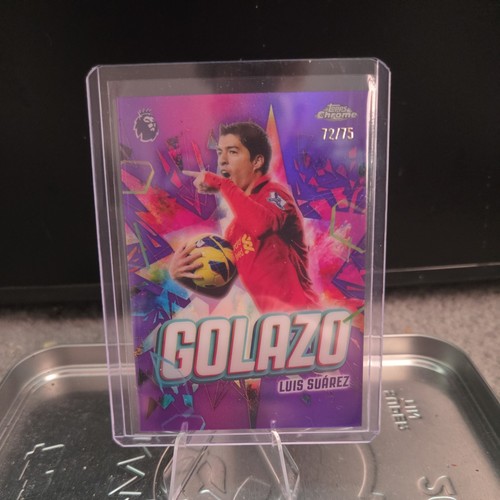 Luis Suárez 2025 Topps Chrome Purple /75
