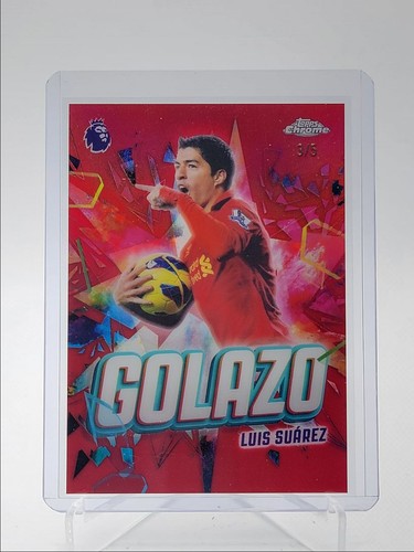 Luis Suárez 2026 Topps Chrome Red /5
