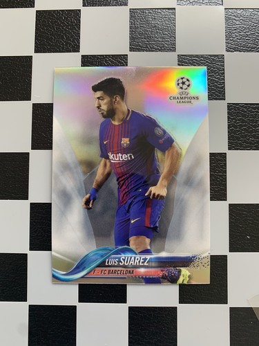 Luis Suárez 2017 Topps Chrome Refractor