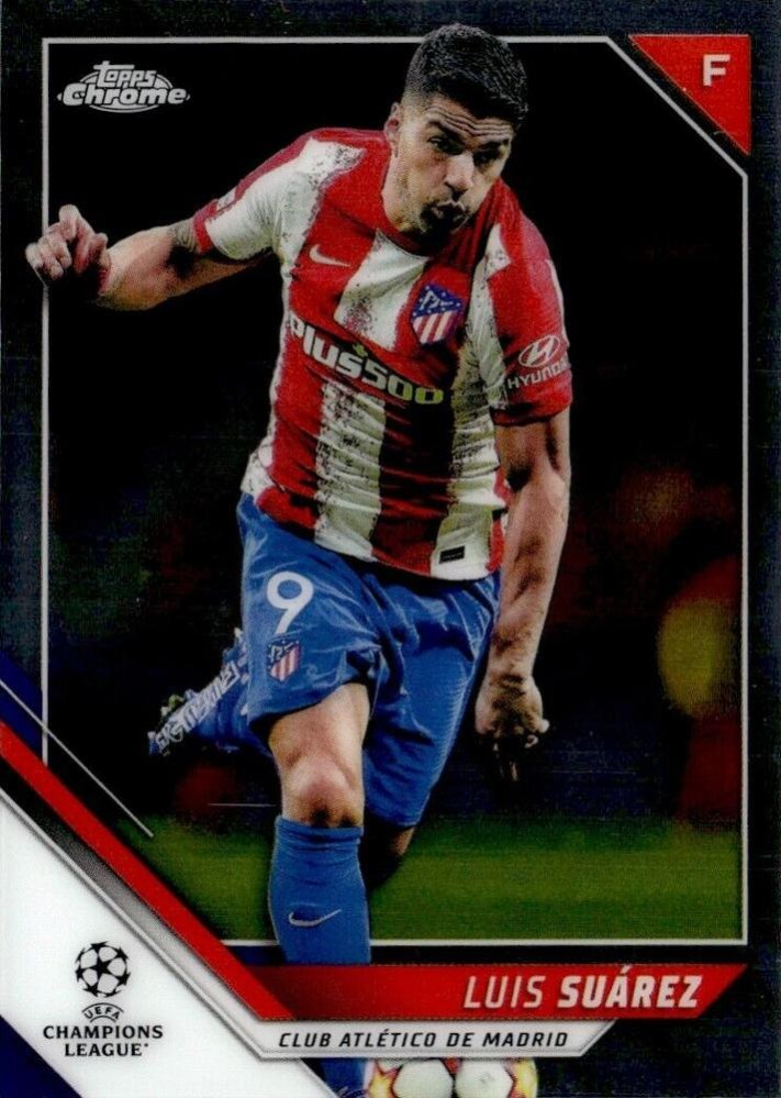 Luis Suárez 2021 Topps Chrome UCC 108