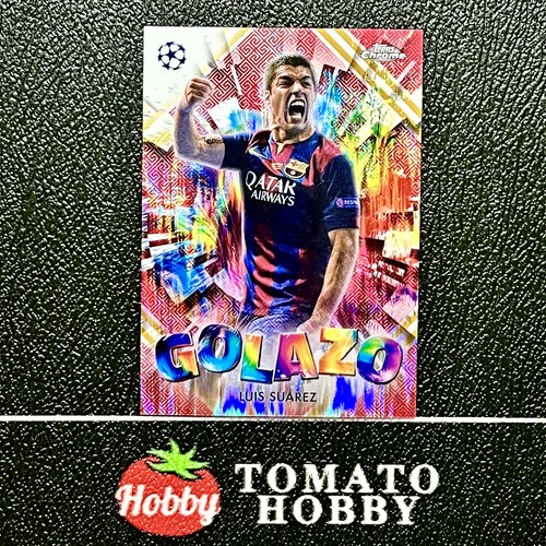 Luis Suárez 2024 Topps Chrome UEFA Red Hongbao Refractor /8