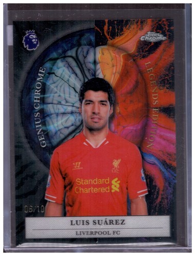 Luis Suárez 2025 Topps Cromo Premier League /10