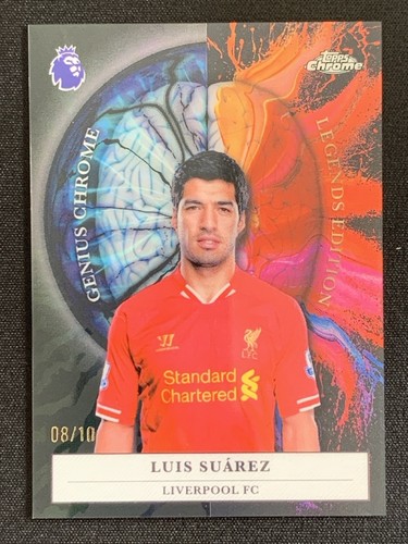 Luis Suárez 2025 Topps Cromo Premier League Negro /10