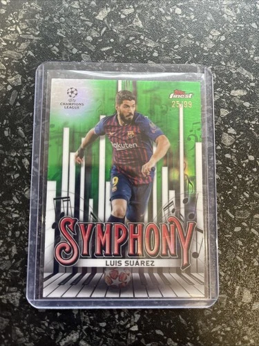 Luis Suárez 2024 Topps Finest Green /99