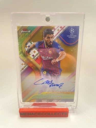 Luis Suárez 2024 Topps Finest Oro Rifrattore /50