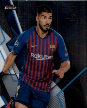 Luis Suárez 2018 Topps Finest UEFA 84