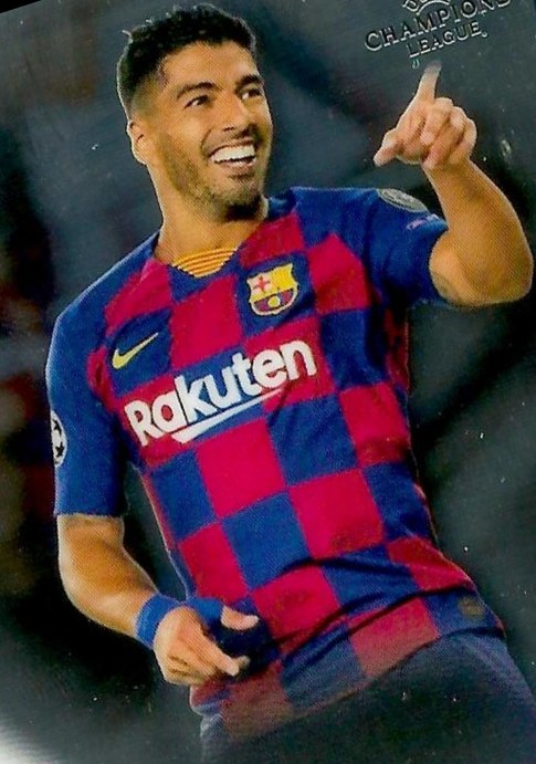 Luis Suárez 2019 Topps Finest UEFA 94