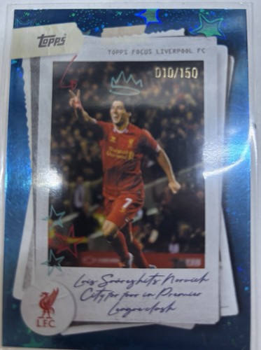 Luis Suárez 2025 Topps Focus Blue /150