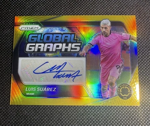 Luis Suárez 2025 Panini Prizm Copa Mundial de Clubes de la FIFA 2025 Gold /10