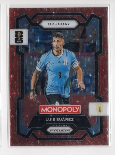 Luis Suárez 2026 Panini Prizm Red Question Mark /25
