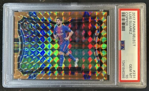 Luis Suárez 2017 Panini Select Copper /49