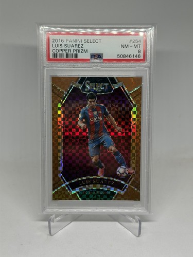 Luis Suárez 2016 Panini Select Copper Prizm /49