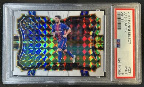 Luis Suárez 2017 Panini Select White Field Level /99