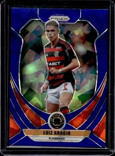 Luiz Araújo 2025 Panini Prizm Blue Ice /175