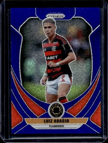 Luiz Araújo 2025 Panini Prizm FIFA Club World Cup Blue Glitter /149