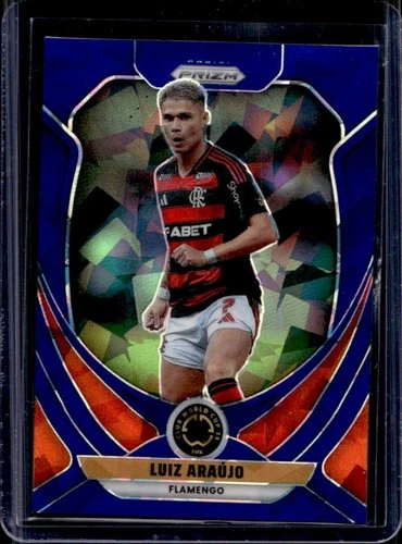 Luiz Araújo 2025 Panini Prizm FIFA Club World Cup Blue Ice /175