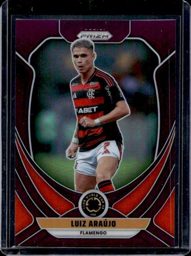 Luiz Araújo 2025 Panini Prizm FIFA Club World Cup Purple /125