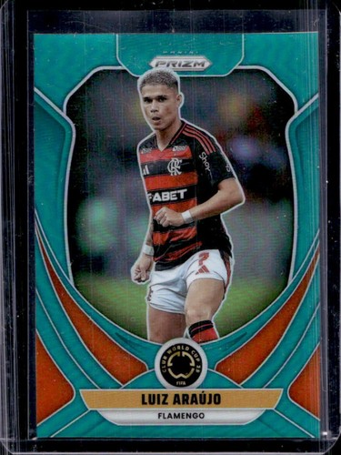 Luiz Araújo 2025 Panini Prizm FIFA Club World Cup Teal /99