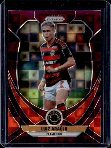 Luiz Araújo 2025 Panini Prizm Purple Pandora /49
