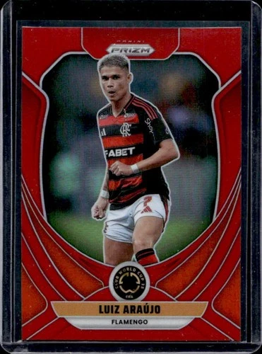 Luiz Araújo 2025 Panini Prizm Red /199