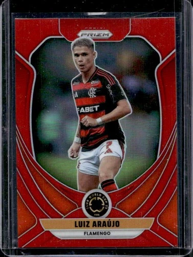 Luiz Araújo 2025 Panini Prizm Red /199