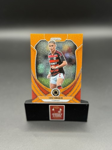 Luiz Araujo 2025 Panini Prizm Club World Cup Orange Glitter Prizm /99