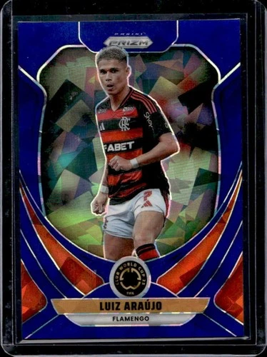Luiz Araujo 2025 Panini Prizm FIFA Club World Cup Blue Ice /175