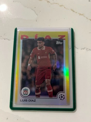 Luiz Diaz 2025 Topps Chrome Refractor /175