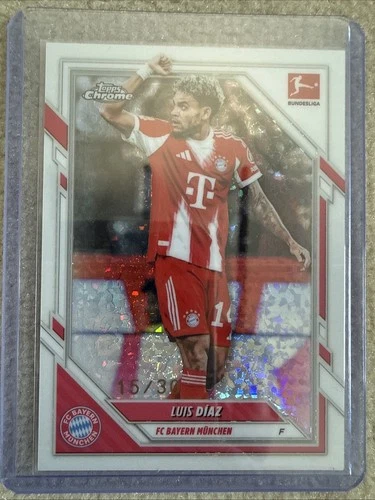 Luiz Diaz 2025 Topps Chrome Refractor /30