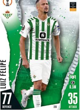 Luiz Felipe 2023 Topps Match Attax UEFA Club Competitions