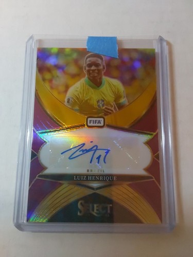 Luiz Henrique 2024 Panini Seleziona FIFA Viola Prizm /49
