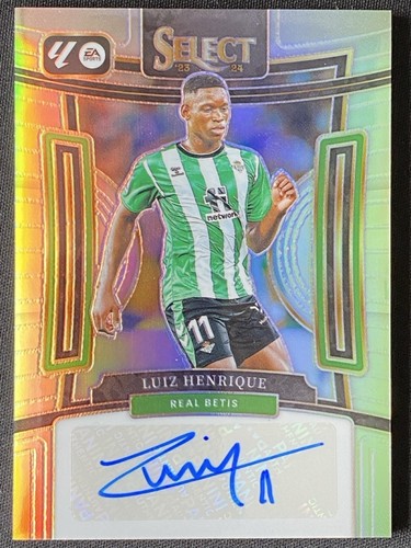 Luiz Henrique 2023 Panini Seleziona Firme La Liga Argento /4