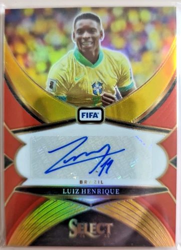 Luiz Henrique 2024 Panini Sélection FIFA Red Prizm #SS-LZ