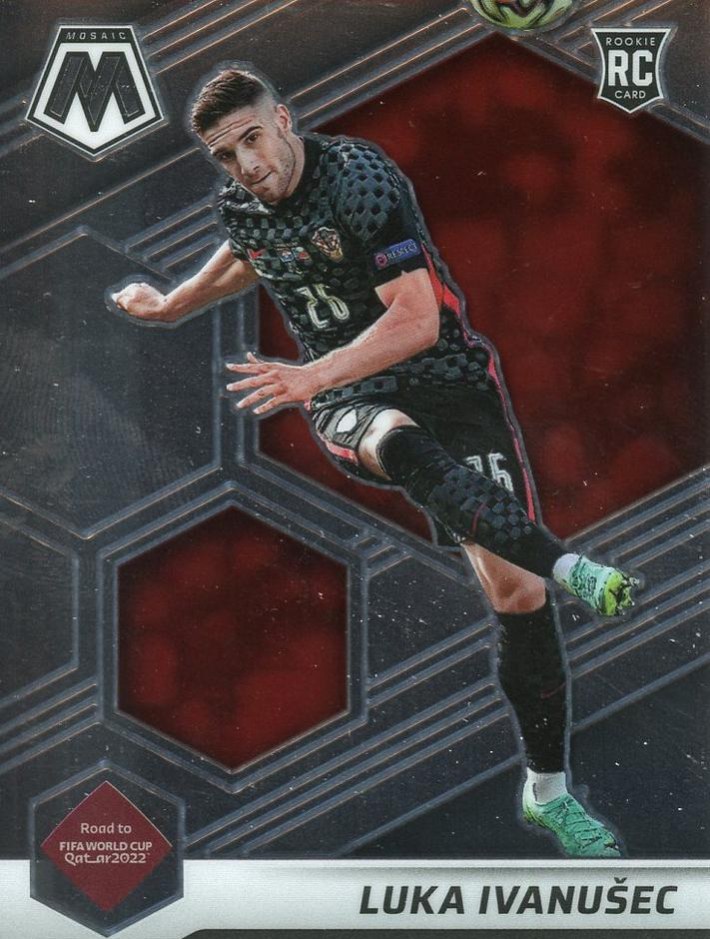 Luka Ivanusec 2021 Panini Mosaic Road to FIFA World Cup