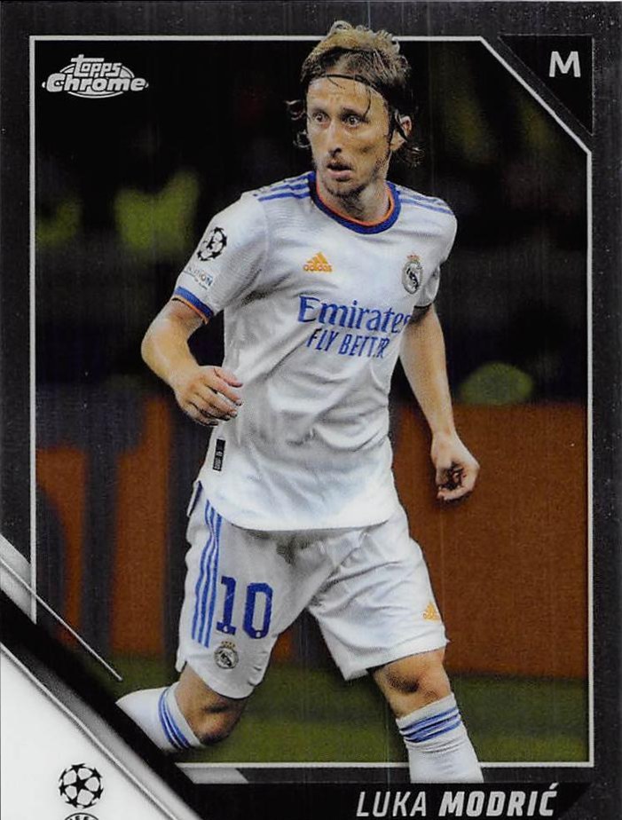 Luka Modrić 2021 Topps Chrome UCC 85