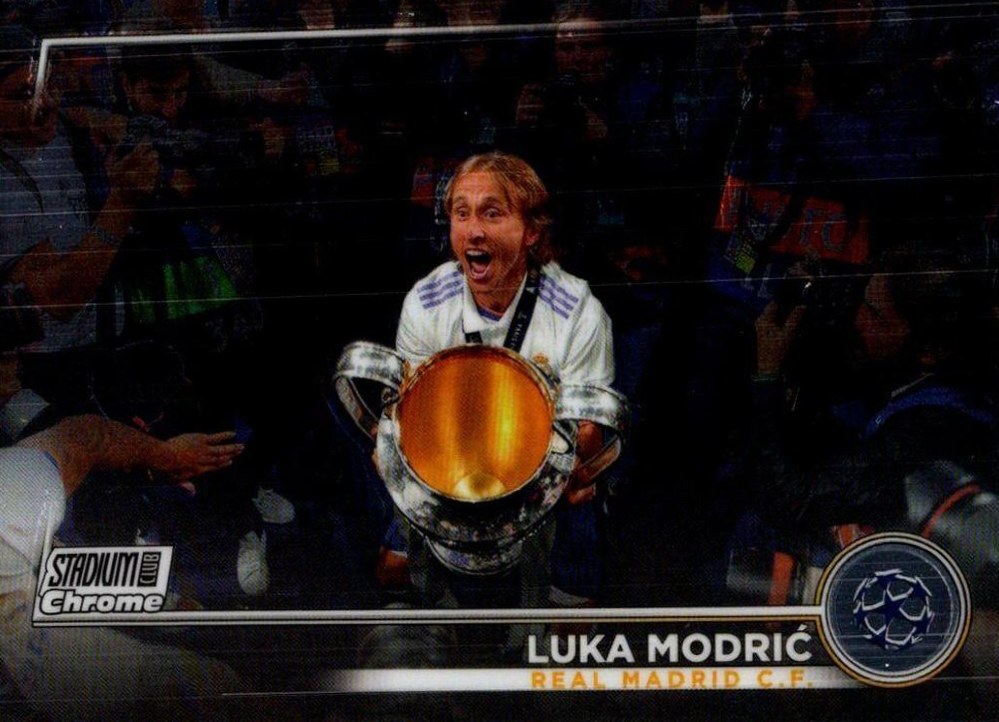 Luka Modrić 2022 Topps Stadium Club Chrome UEFA 37