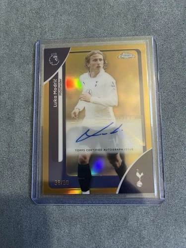 Luka Modric 2026 Topps Chrome Gold Refractor /50