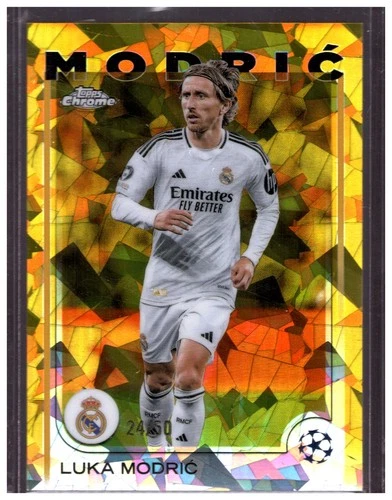 Luka Modric 2024 Topps Chrome Sapphire /50