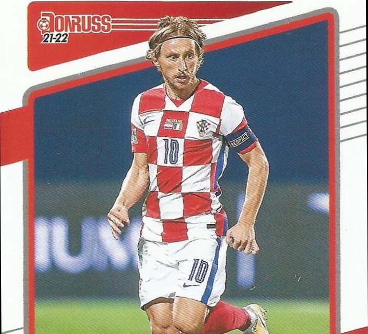 Luka Modric 2021 Panini Donruss Soccer 37