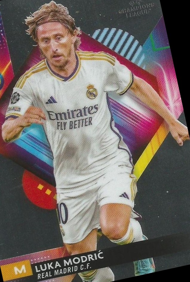 Luka Modric 2023 Topps Finest UEFA Club Competitions